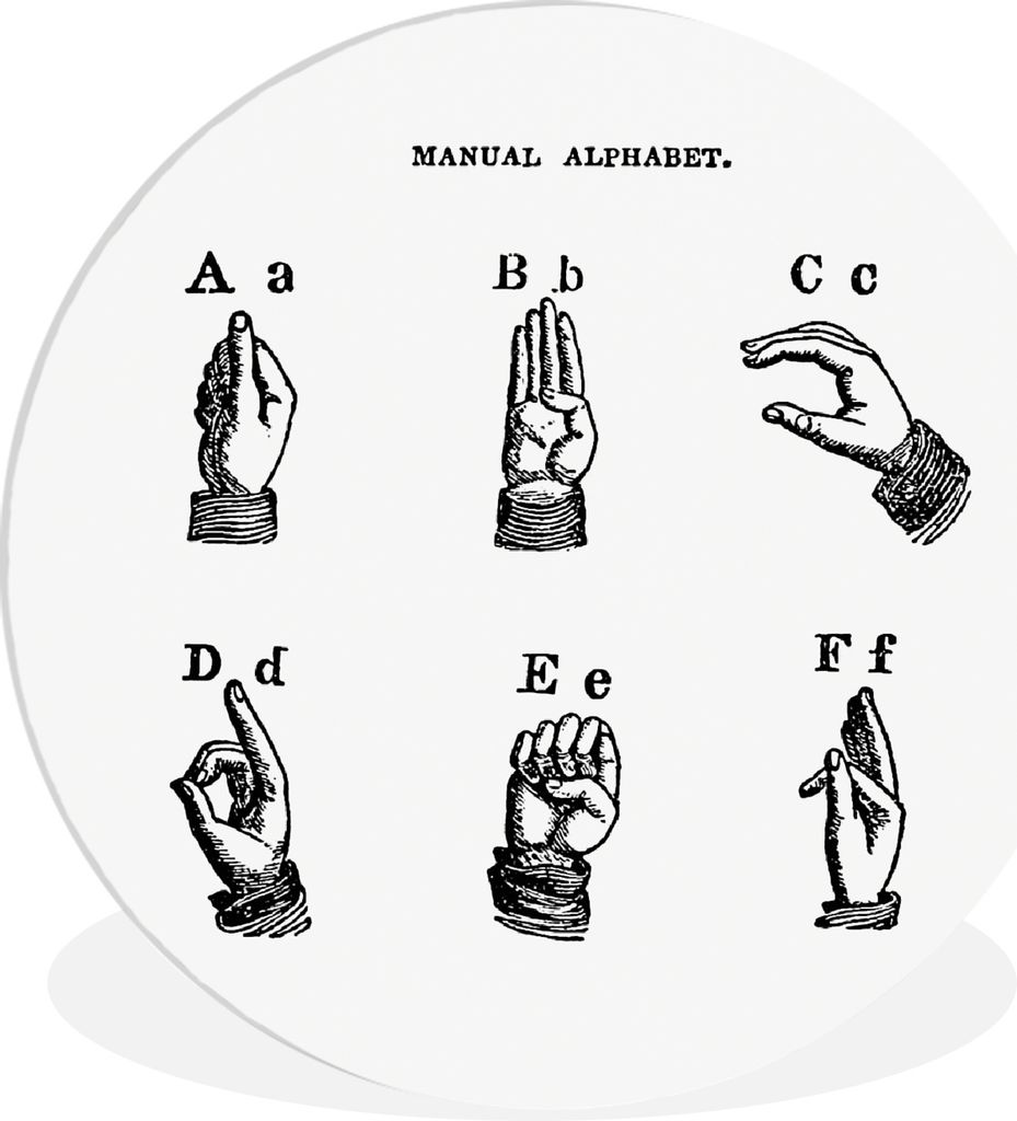 MuchoWow - Schlafzimmer - Bilder - Der Kreis - Kunst für die Wohnung - Plastik - Kunstdruck - Wandbild