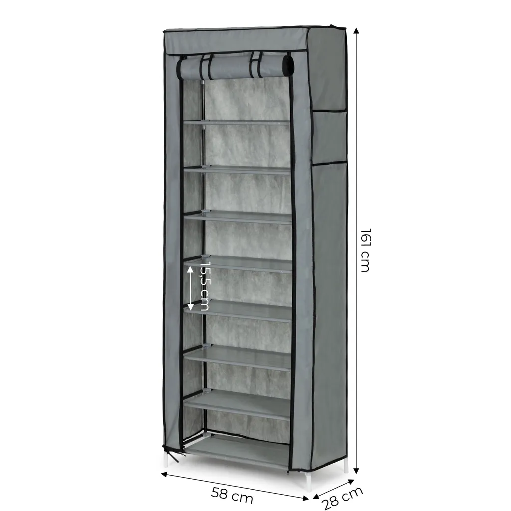 Dressing textile d'appoint pour organisation chambre et studio étudiant - 10
