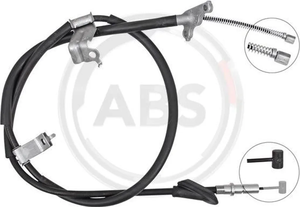 Câble de Frein à Main K19117 en Acier Renforcé pour OE 47560S9A023