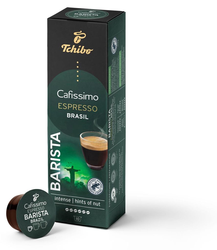 Tchibo Cafissimo Espresso Brasil Kaffeekapseln, 10 Stück Produktbild 