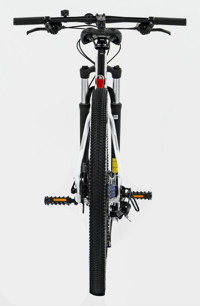 Nogan Gravel PRO+ Mountainbike 29 Zoll Small Arctic White - StVZO Beleuchtung