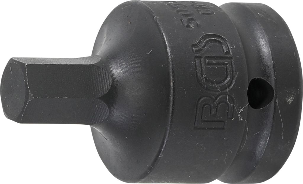 BGS Kraft-Bit-Einsatz 5054-12, Antrieb Innenvierkant 20 mm (3/4"), Innensechskant 12 mm