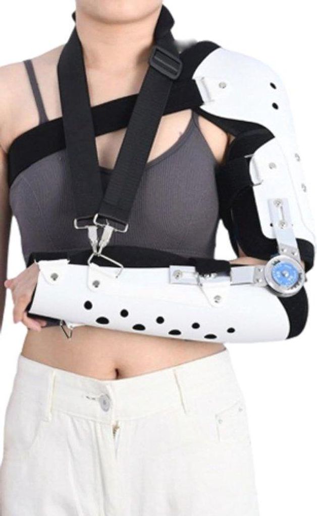 Elleboogbrace voor Cubital Tunnel Syndroom - Verstelbare Scharnierende Armbrace voor Post-Operatieve Ondersteuning