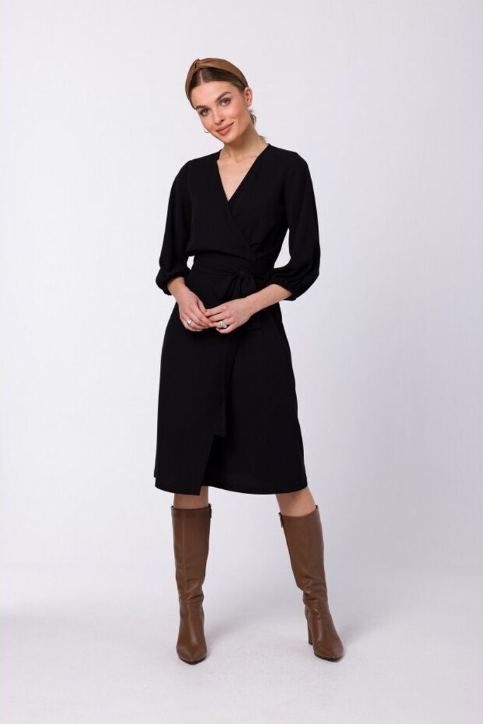 Stylove Minikleid für Frauen Outak S340 schwarz L