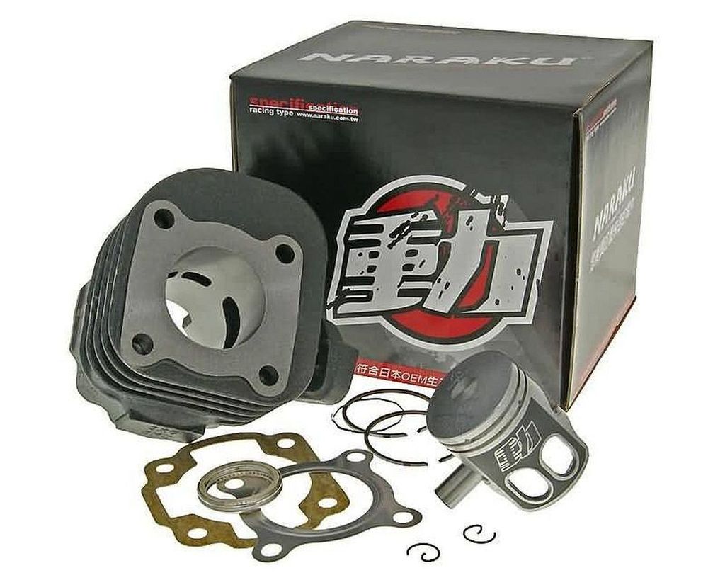 Zylindersatz Zylinder NARAKU 50ccm 10mm Minarelli liegend Produktbild 