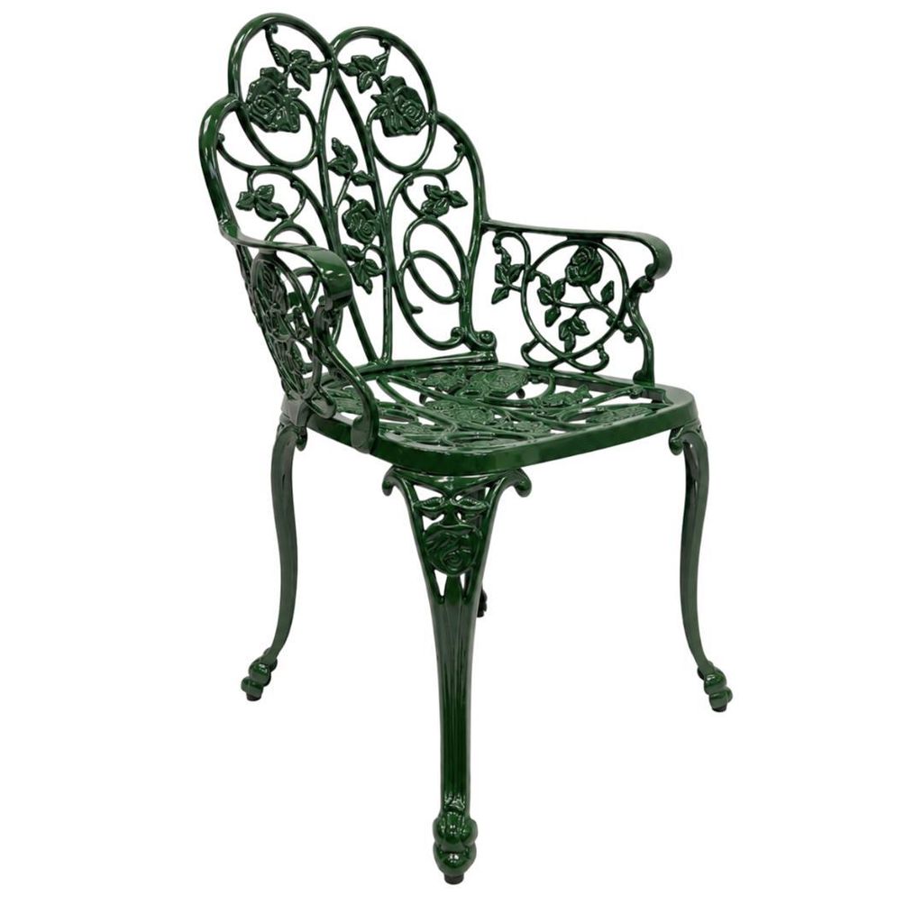 abc HOME | Gartenstuhl Jugendstil | Aluminiumguss Produktbild 