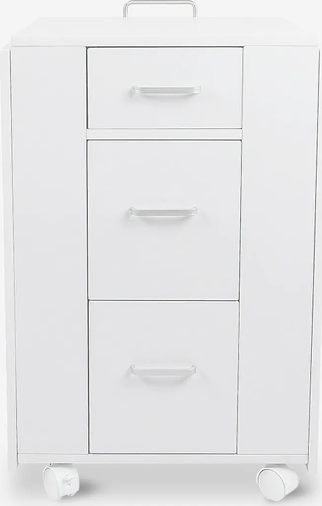 Table manucure pour petits salons double poste mobile modèle compact - 7