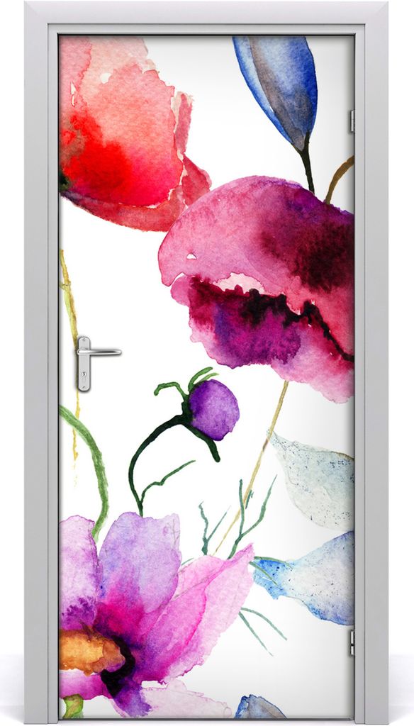 Tulup Türaufkleber 95x205 cm Dekorative Aufkleber Selbstklebend Wasserdichte Tapete Abnehmbar Schlafzimmer Wohnzimmer Wohnkultur - Furnier Klebsto...