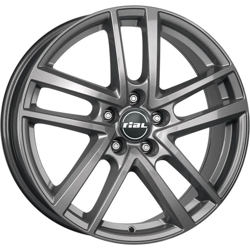 Jantes Alu RIAL ASTORGA 7.5x18 ET50 5x112 : Robustesse et Style Graphit