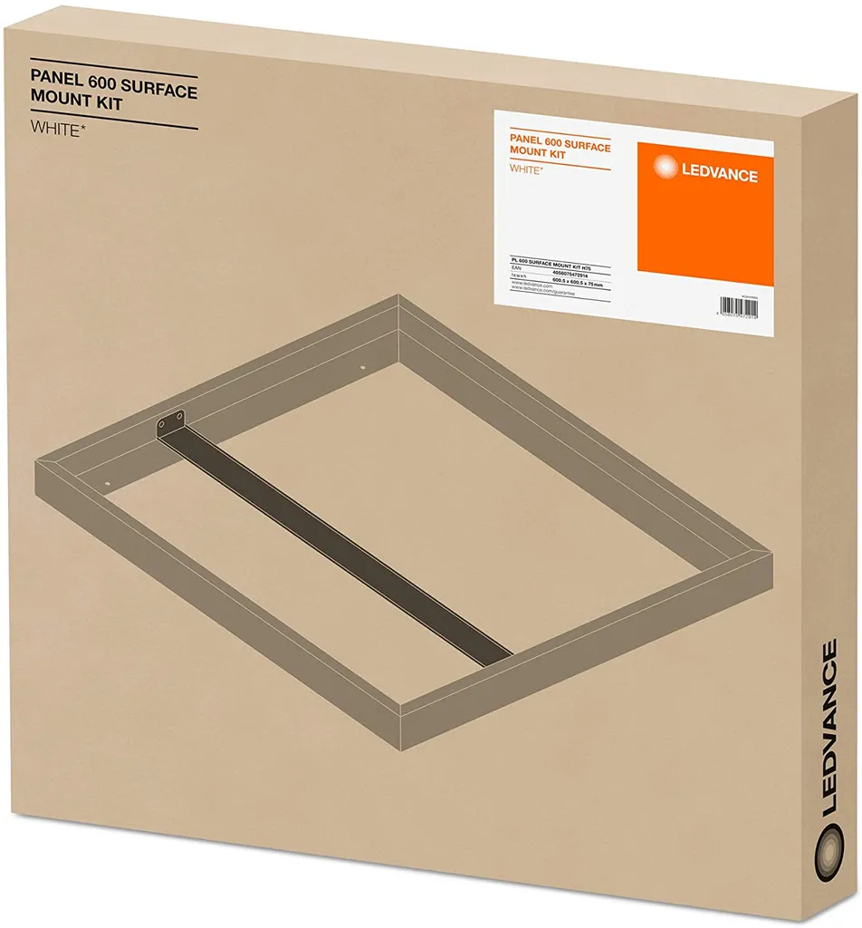Ledvance Surface Mount Kit 600 H75 Cadre de Montage Panneau LED 60x60