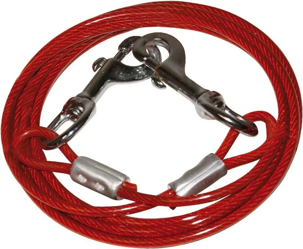 Longhina Gloria 6m Rossa | Ideale per Trekking e Addestramento Cani