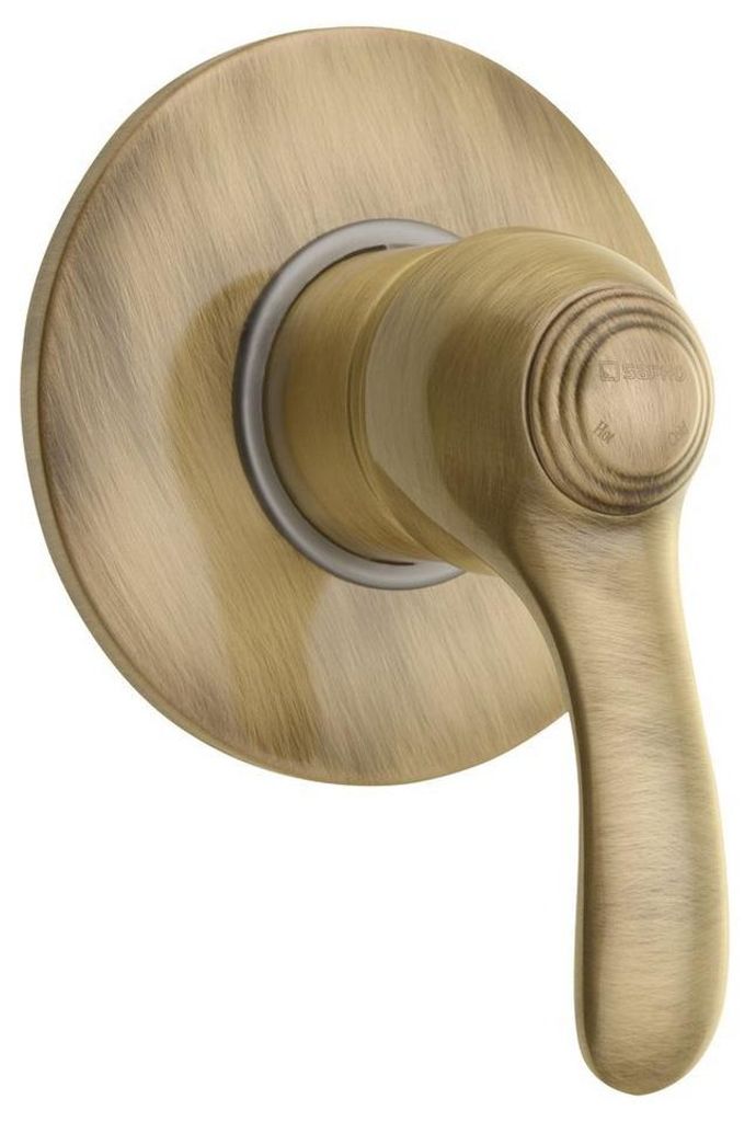 Sapho KIRKÉ Unterputz-Duscharmatur, 1 Weg, Bronze Produktbild 