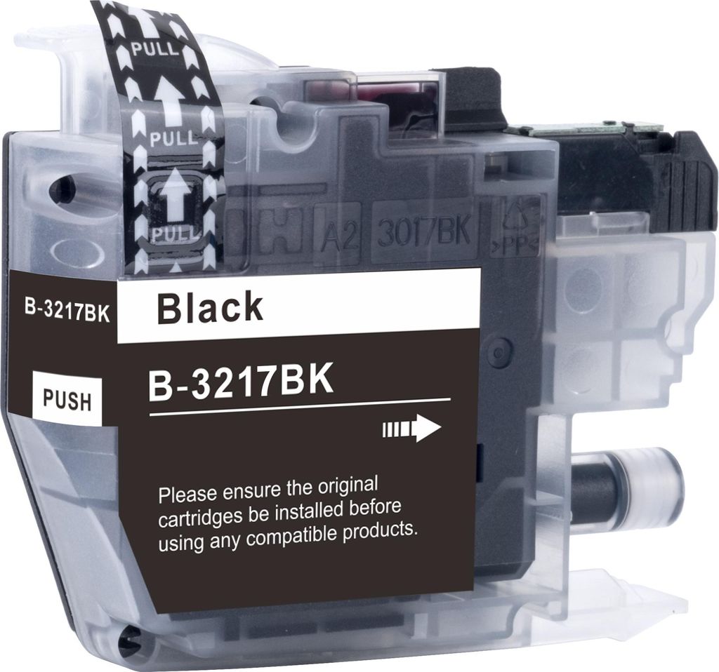 TECHTEK Tinte Ersetzt LC-3217 (LC3217BK) Kompatibel mit [Brother] MFC-J 5330 DW, MFC-J 5335 DW, MFC-J 5335 DWF, MFC-J 5730 DW, MFC-J 5830 DW, MFC-J 5