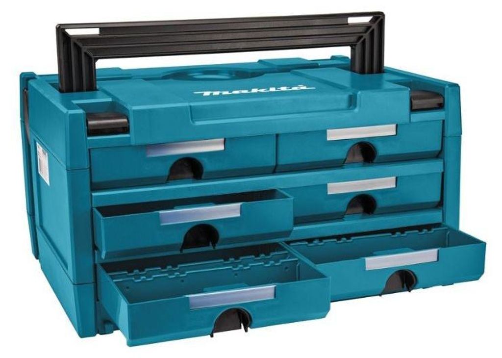 Coffret Mak-Pac avec 6 tiroirs P-84333 MAKITA pour petites Image du produit 