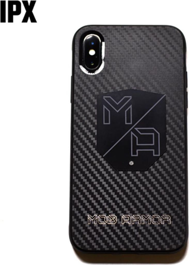 Mob Case Gen 2 Iphone X Handyhülle MOR Armor Schutzhülle Carbon