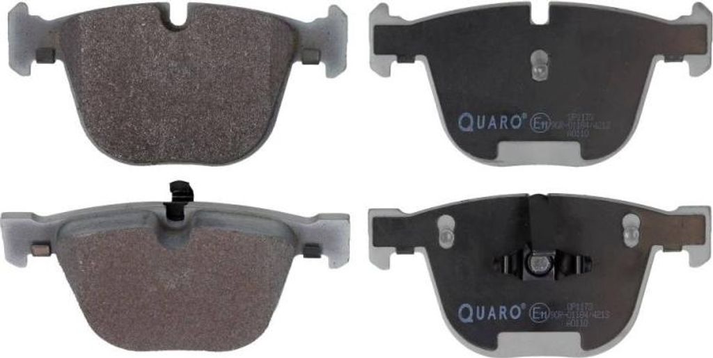 QUARO Bremsbeläge Satz Hinten Bremsklötze für BMW 7 (F01, F02, F03, F04) QP1173