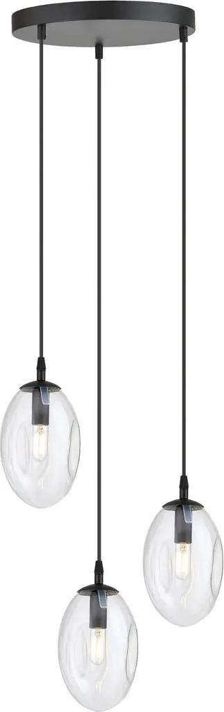 Lustre Emibig ASTRAL 3xE14 10W - Plafonnier 1265/3PREM Abat-jour Verre