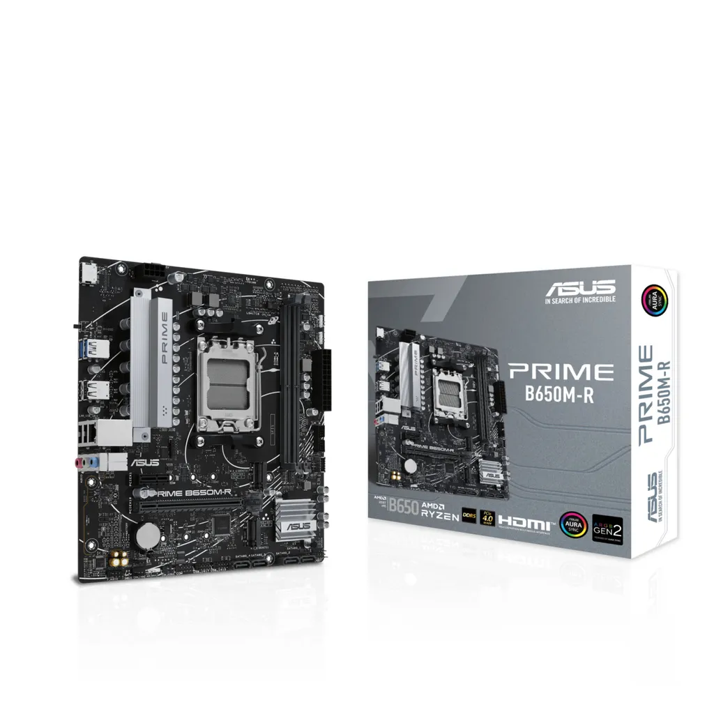 Carte Mère ASUS PRIME B650M-R idéale pour PC Gaming et Création AM5