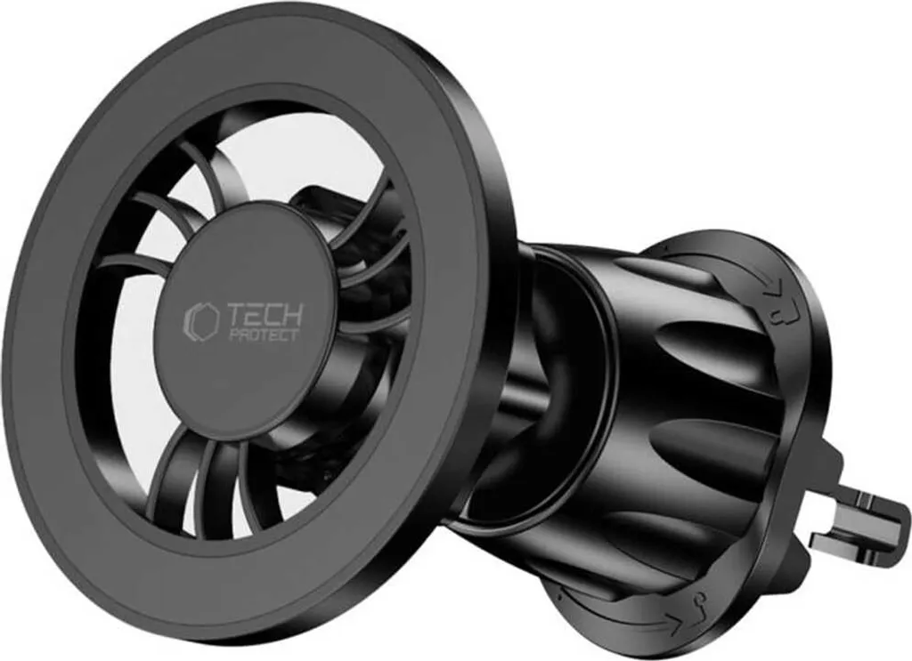 Tech-Protect N56 Ventilatore magnetico per auto Magsafe Nero - 5