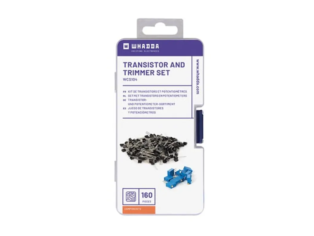 Kit de Transistors et Potentiomètres : Ensemble Complet de 150 Pièces