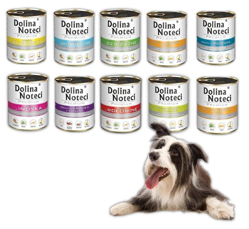Dolina Noteci Premium Karma Dla Psa Mix Smaków 10x400g Zdjęcie produktu 