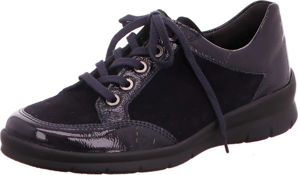 Semler Komfort Schnürschuhe Xenia Weite H Uni 353430393731 Blau 38 EU