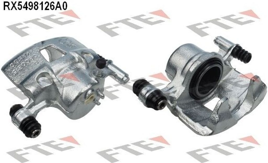 FTE Bremssattel Vorne Rechts für HYUNDAI GETZ (TB) Ø54mm Grau 9291626