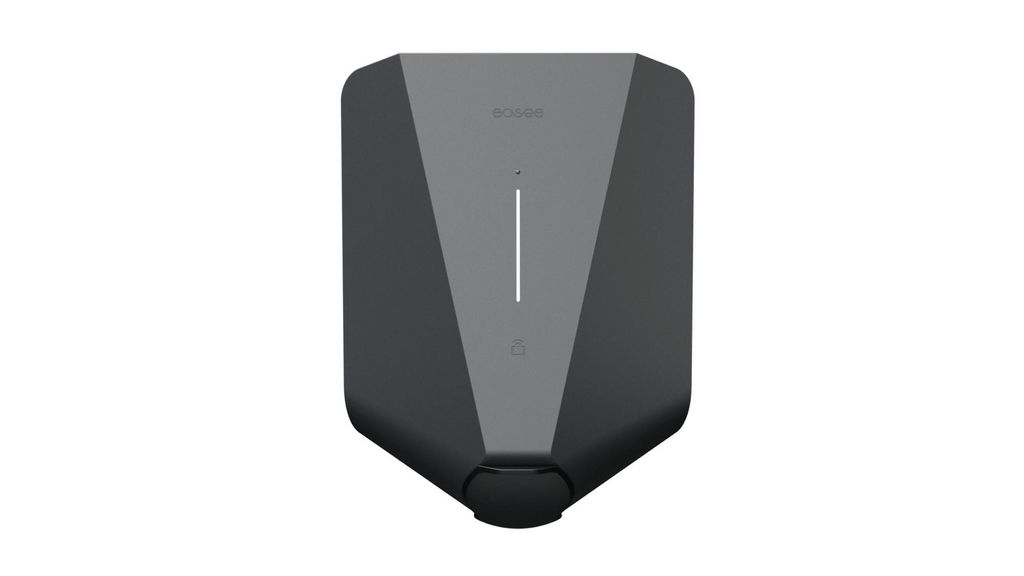 Easee Charge Core 22 kW - Typ 2 - Steckdose - Wallbox - Grau