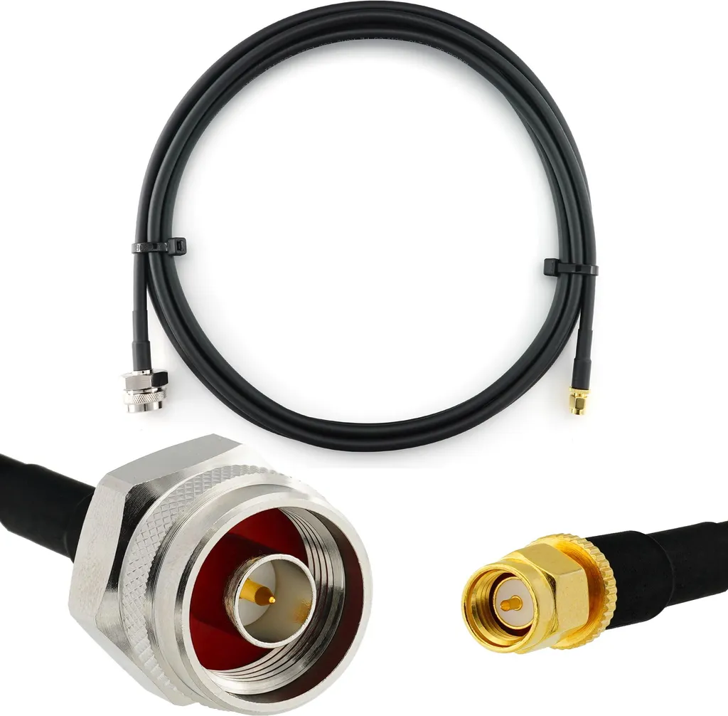 Prolunga Antenna Professionale 3m SMA-N Maschio HF-240 Equivalente LMR240