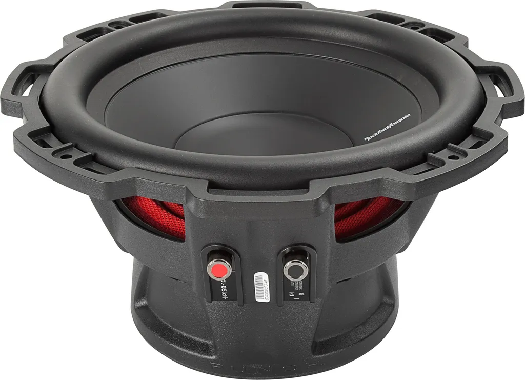 Subwoofer de 25 cm Rockford Fosgate P1S4-10 pour Caisson de Basse