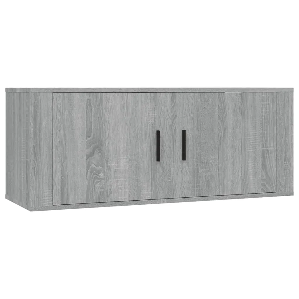 SYFAX™ Mobile TV Grigio Sonoma - Arreda con Eleganza e Leggerezza