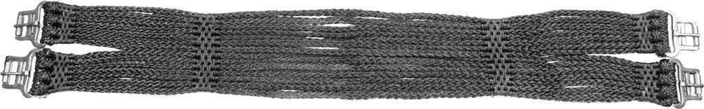 EQuest Schnurengurt Regular mit Rollenschnallen in verschiedenen Farben, Farbe:Black, Größe:40 cm