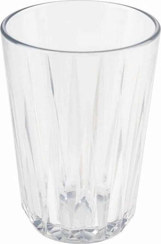 Trinkbecher transparent aus Tritan BPA-frei, Serie CRYSTAL, Kapazität 400 ml