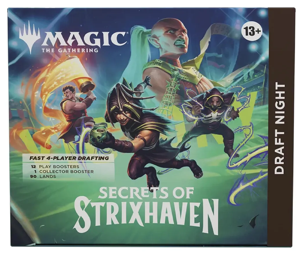 Draft Booster Secrets de Strixhaven MTG - Pack Scellé pour Soirée Draft