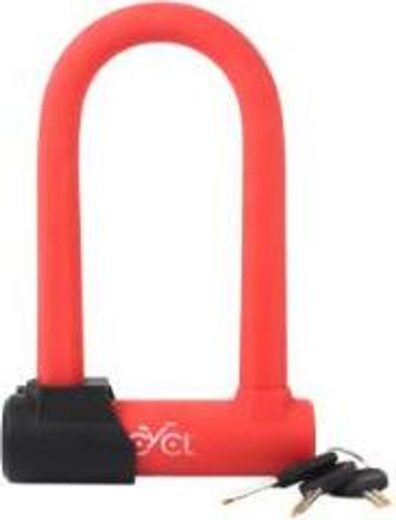 CYCL Red Lock Rot 1200 mm U-Schloss