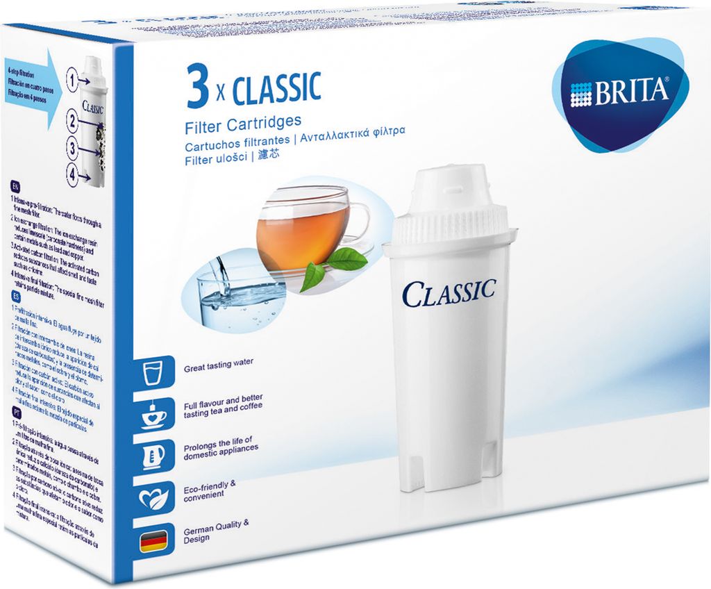 Brita 205386 Filterkartuschen Pack 3 Classic Obrázok produktu 