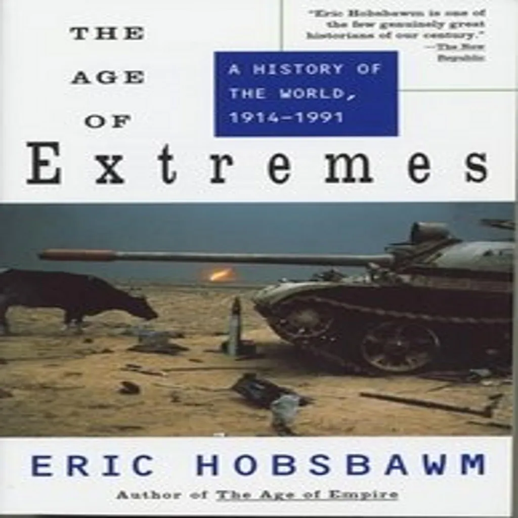 The Age of Extremes de Eric Hobsbawm livre histoire du XXe siècle broché