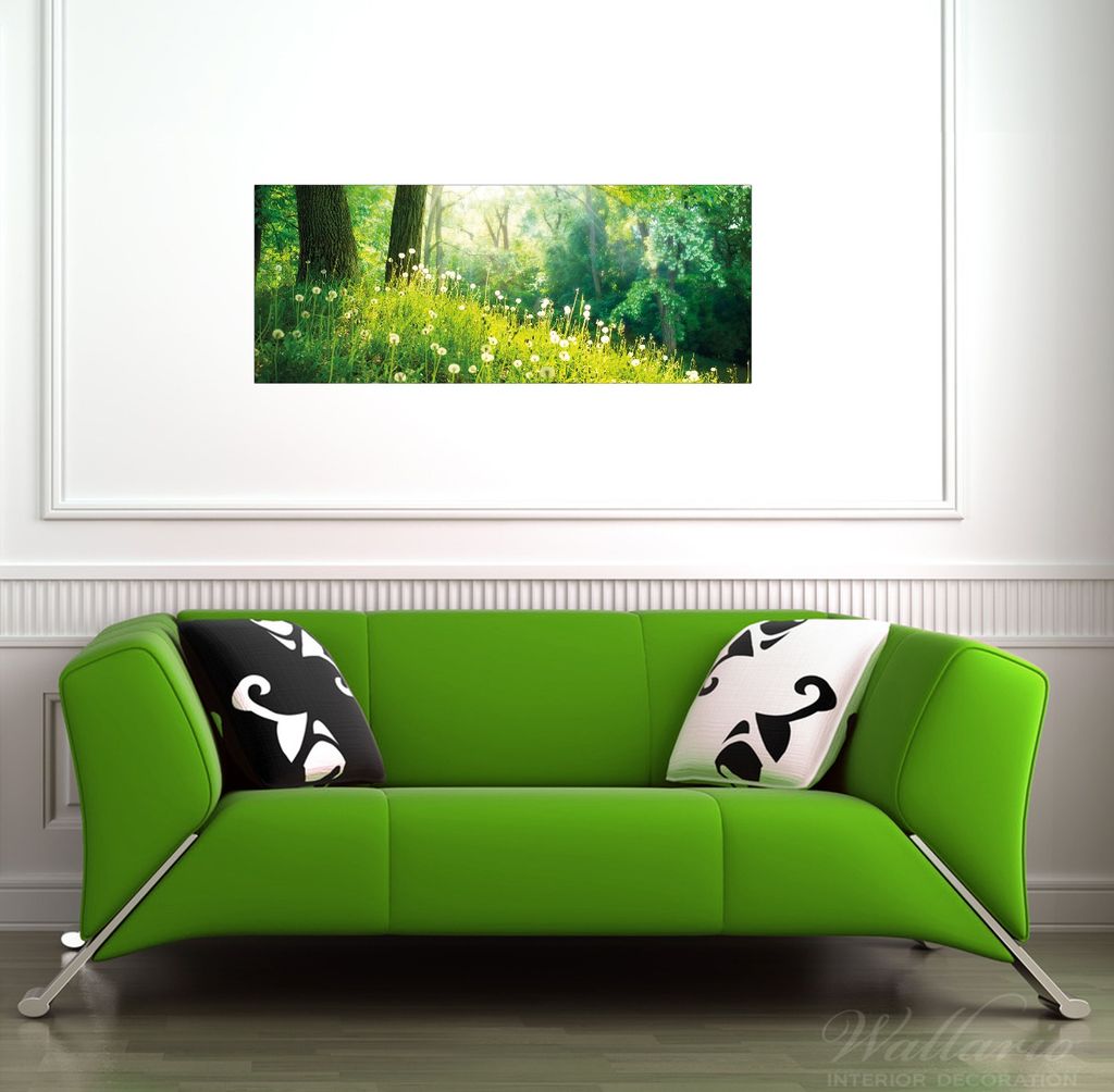 Wallario Glas-Küchenrückwand 250x50 Cm, Motiv Beige - Spritzschutz, Pflegeleicht