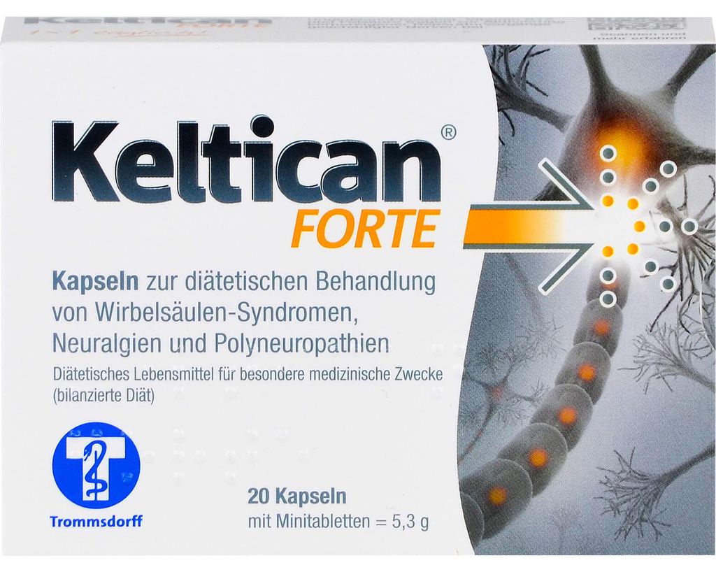 Keltican forte capsules, 20 capsules Productafbeelding 