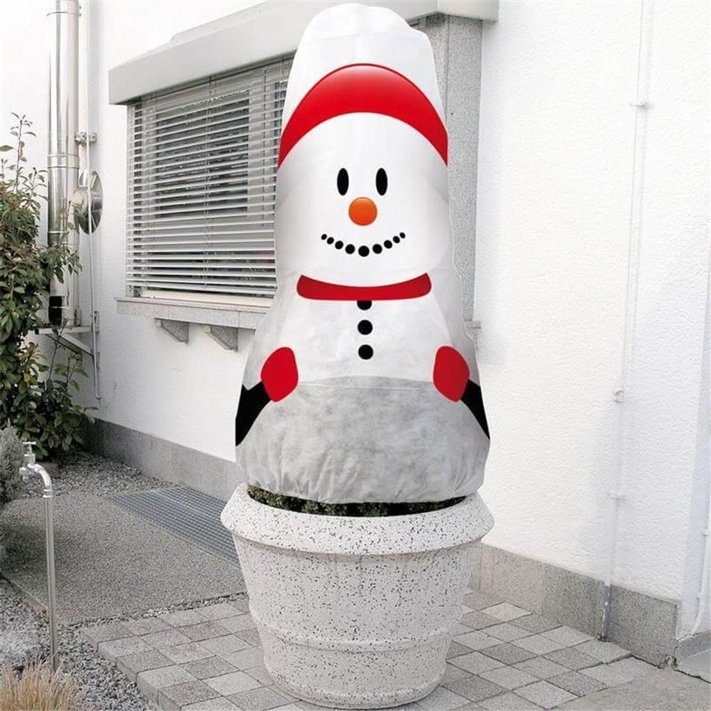 Noor Winterschutz Vlieshaube Schneemann, Breite 130 cm x Produktbild 