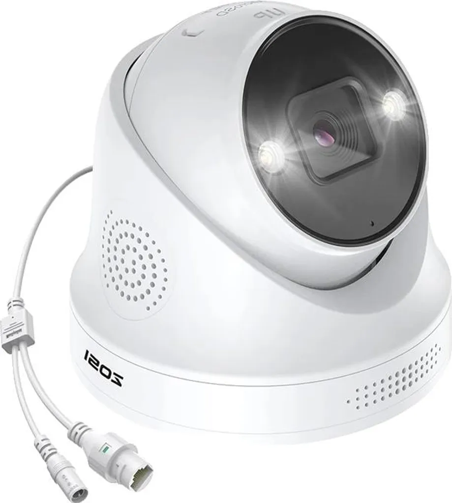 Caméra de surveillance extérieure 8MP additionnelle à détection IA