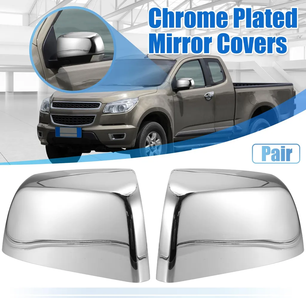 Capuchon de Rétroviseur Chrome Plaqué pour Rénovation de Miroirs Auto Avant