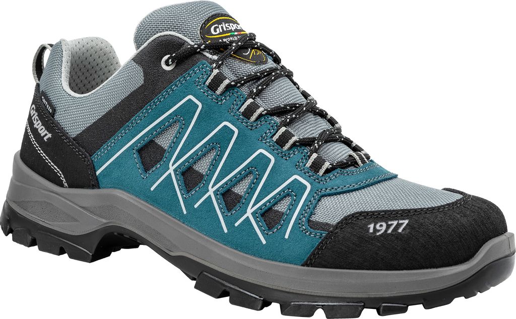 Grisport Halbschuh Gritex grau/blau Gr. 38