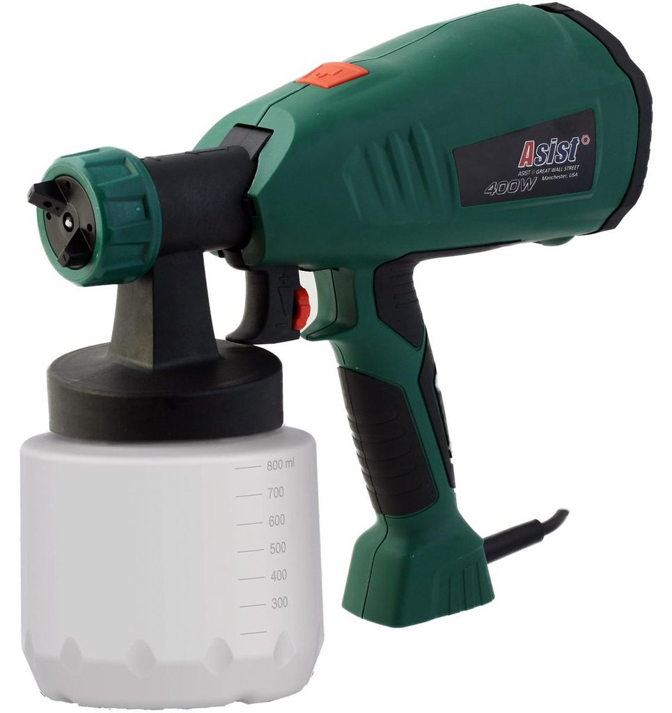 Pistolet natryskowy AE7S40DN, 400 W, pojemność 800 ml Zdjęcie produktu 