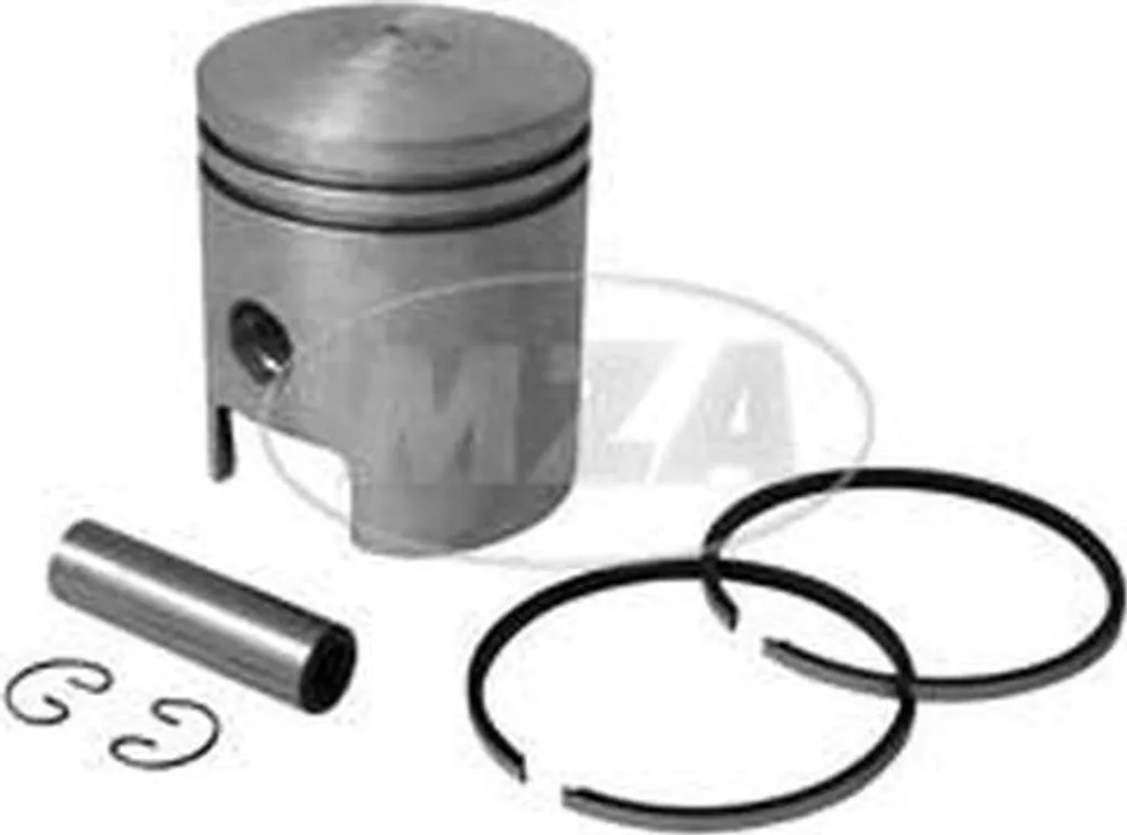 Piston Ø52.98 Haute Performance pour MZ RT125 - Modèle 2ème Oversize - 7