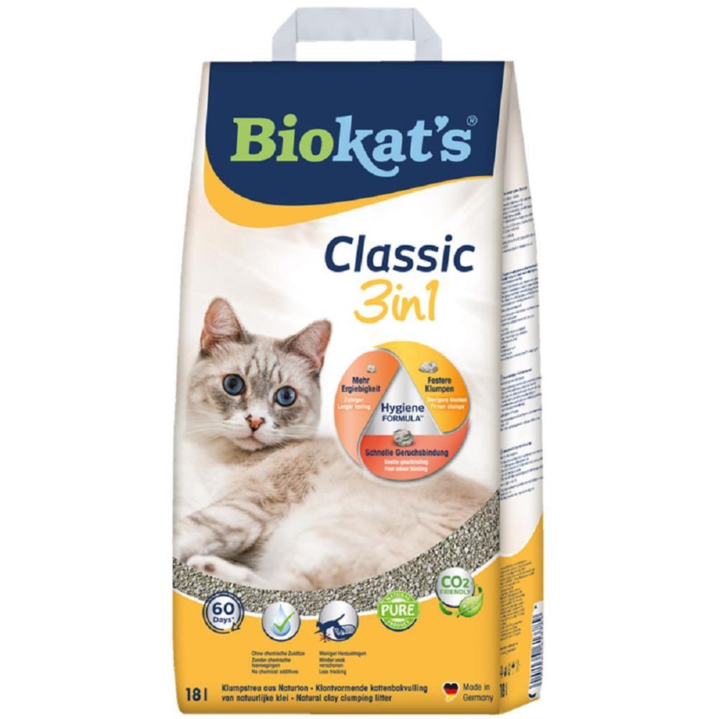 Biokats 18L Katzenstreu Classic