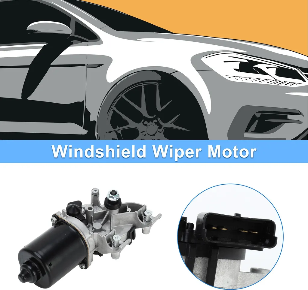 Moteur Essuie-Glace Renault Megane 2 avec Prise 4 Broches Haute Performance