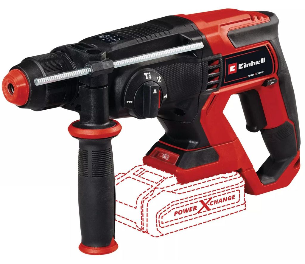 EINHELL Power X-Change Akku-Bohrhammer TE-HD 18/20 Li - Produktbild 