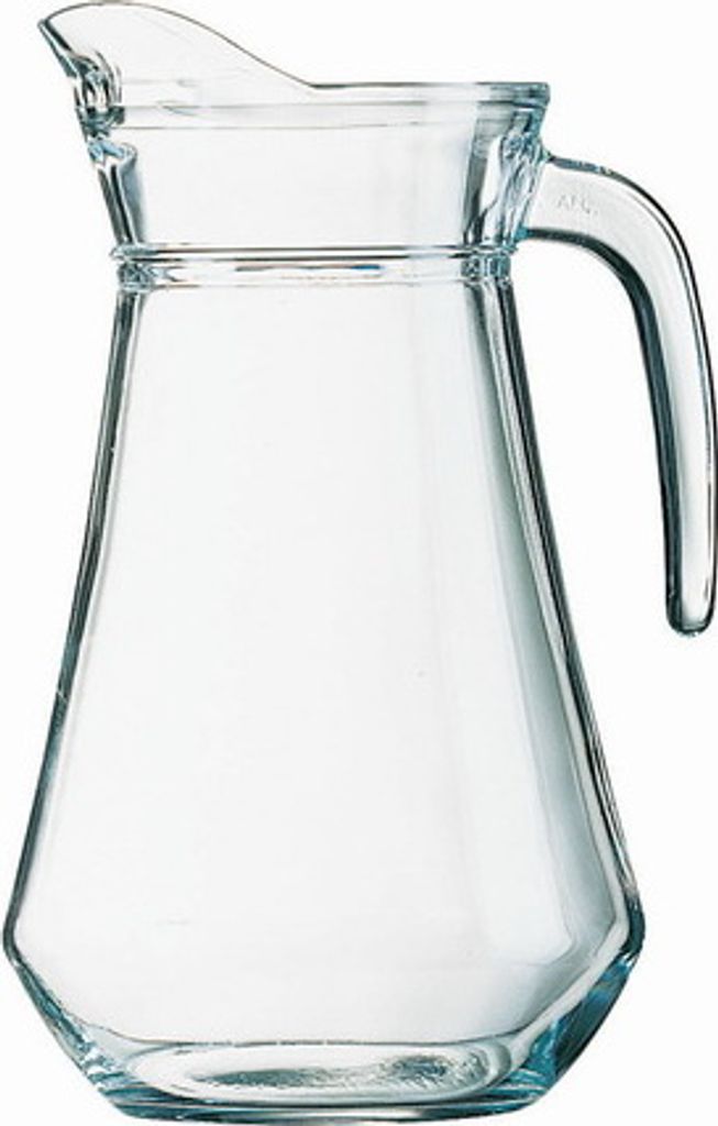 1x Krug ARC klar, glatt Inhalt 1,0 l Bierglas, Trinkbecher
