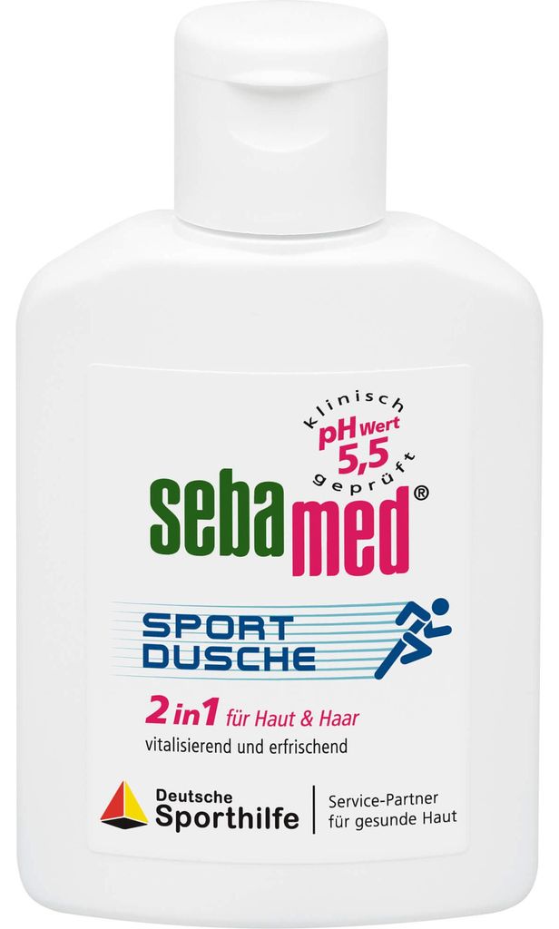 Sebamed Sportdusche 2in1 für Haut  & Haar, 50 ml Gel Produktbild 